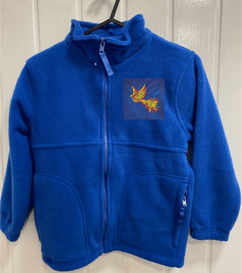 D). Fleece with logo